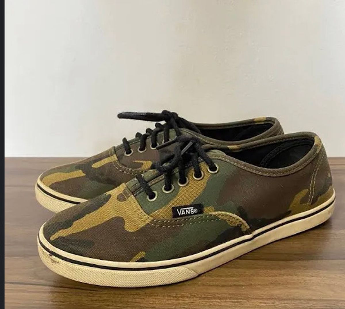 Tênis Vans Verde Camuflado Masculino Tênis Masculino Vans Usado