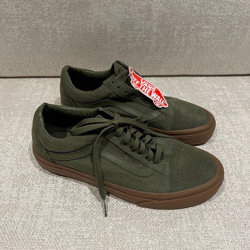 Tenis vans hot sale verde musgo