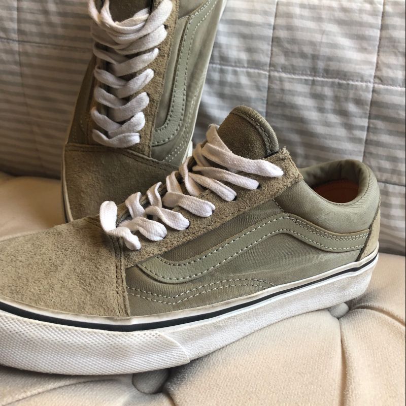 Tenis vans 2025 verde musgo