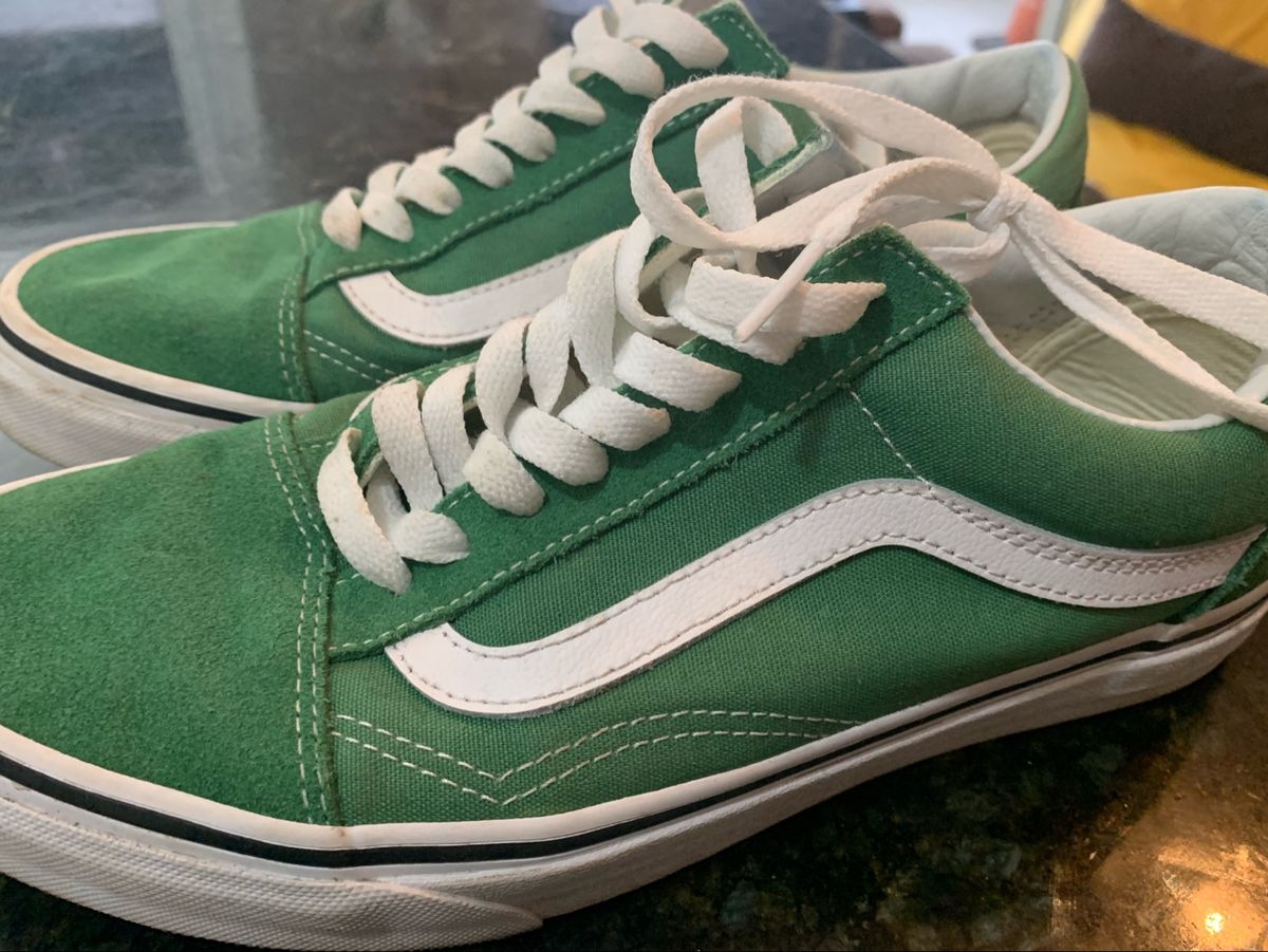 vans tenis verde