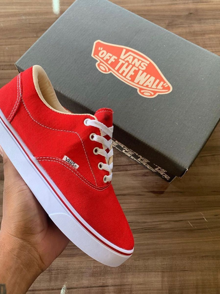 vans vermelho