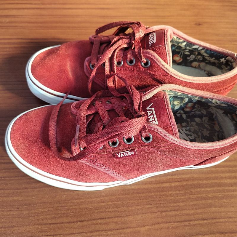 Tênis Vans de Couro, Tênis Feminino Vans Usado 90540102