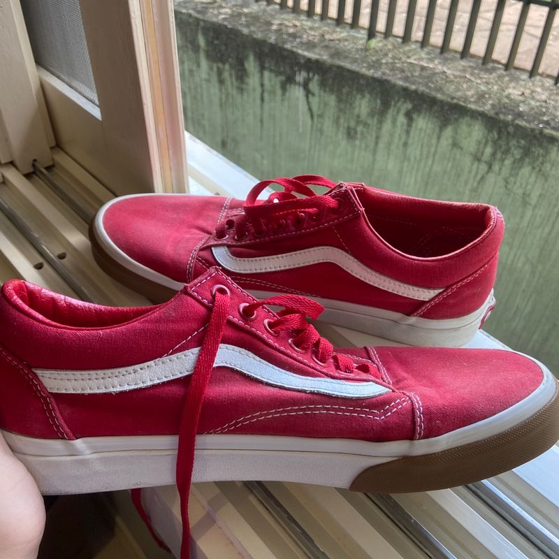 Tênis Vans Vermelho - Feminino e Masculino