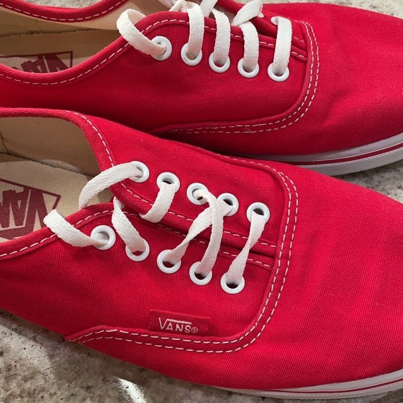 Vans Vermelho - Br35, Tênis Feminino Vans Usado 89019814