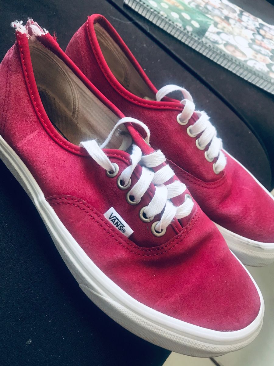 tenis vans vermelho original