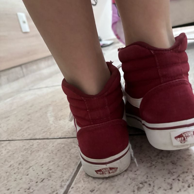 Tênis Vans Vinho Cano Alto Sk8-Hi Bossa Nova Old Skool Vans