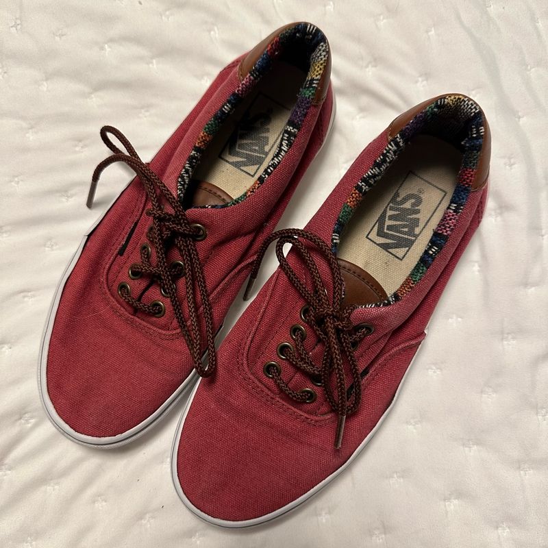 Vans Shoes Vans De Couro Marrom Vans Atwood Vans Masculino Bege