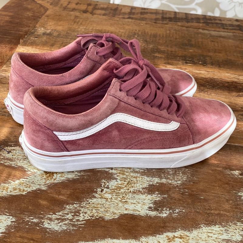 Tenis vans cor de 2024 vinho