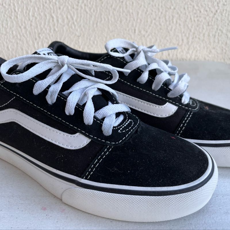 Tênis Vans Ward Preto Tênis Feminino Vans Usado 78970576 enjoei
