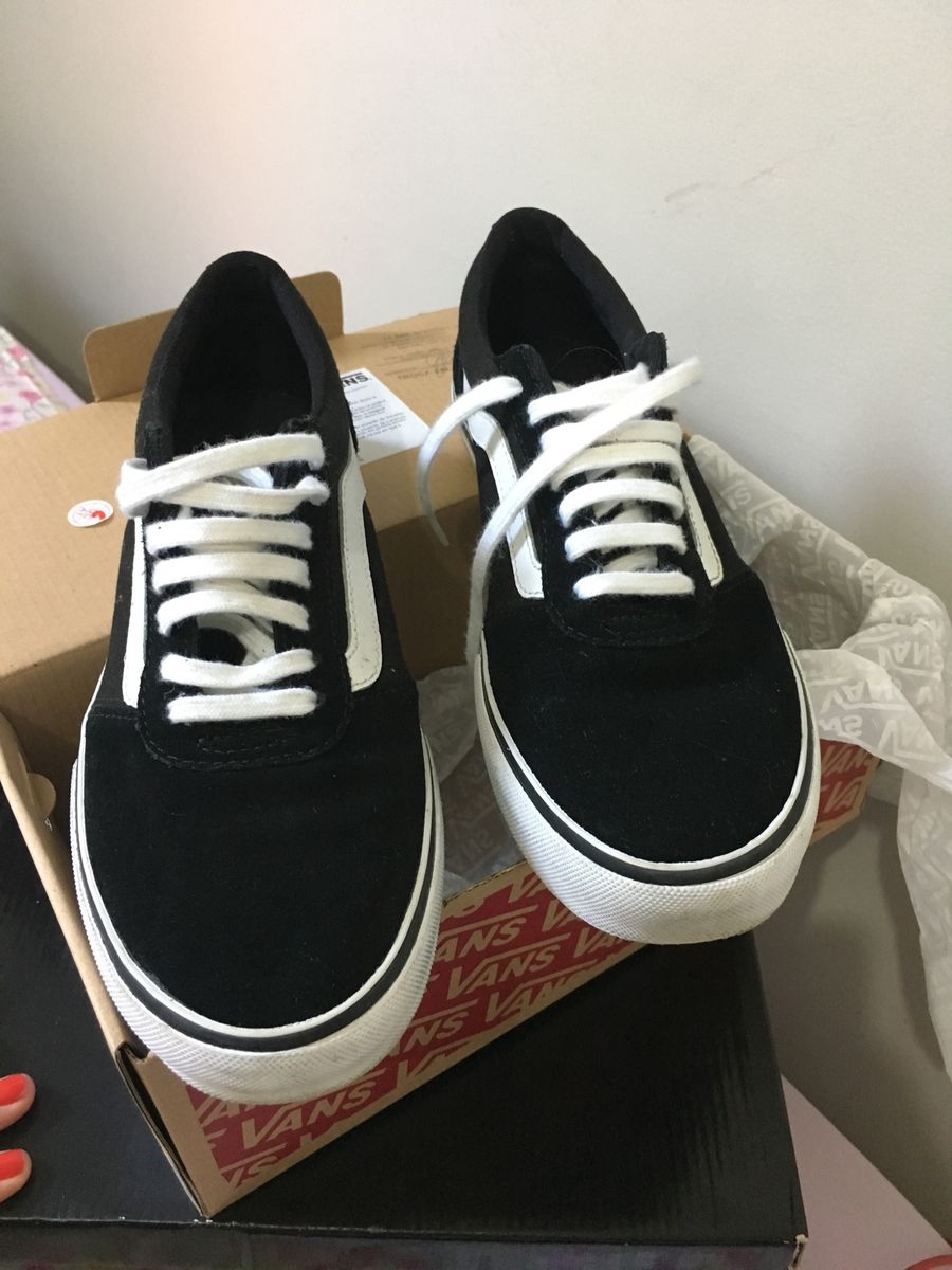 slip on vans xadrez