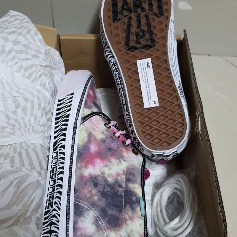 Tênis Vans X Aries Chukka Boot Vault Og Tie Dye | Vans Usado