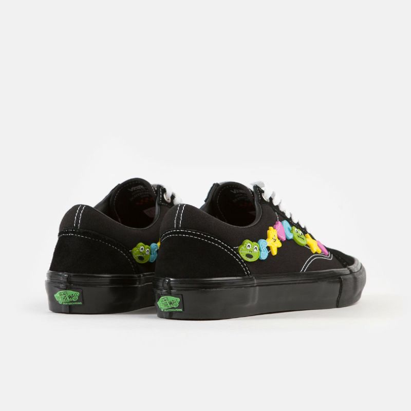 T nis Vans X Frog Skateboards Old Skool Preto Collab Exclusiva