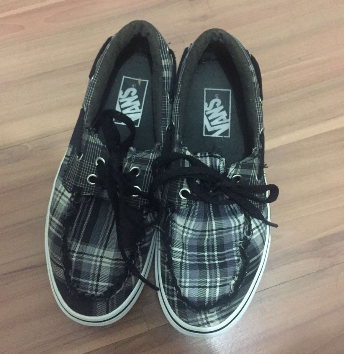 vans xadrez masculino