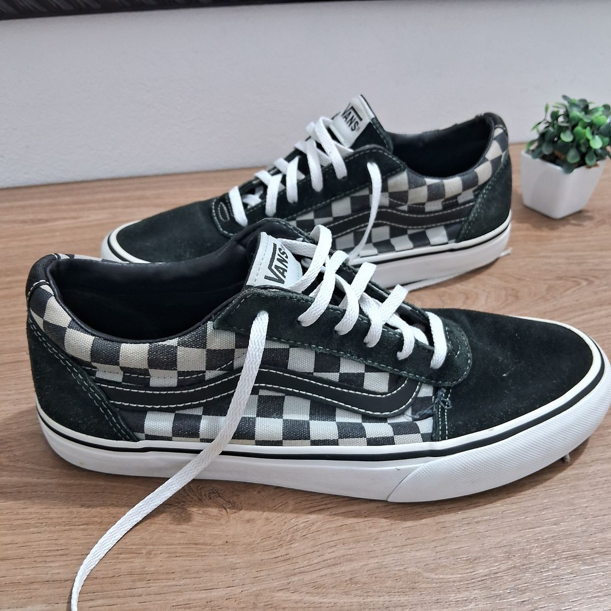 Tênis Vans Xadrez Old School - Tamanho 39 - Original - Perfeito Estado ...