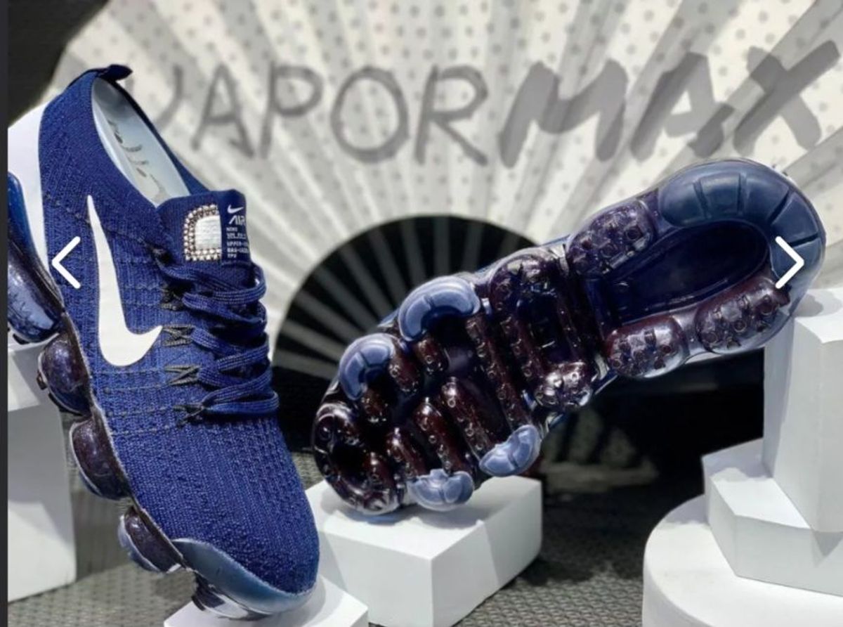 Azul Marinho TÃªnis Nike Air Vapormax Azul Nike Air VaporMax 360