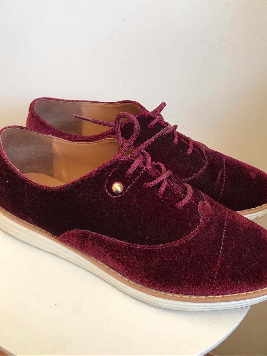 tenis vizzano veludo bordo