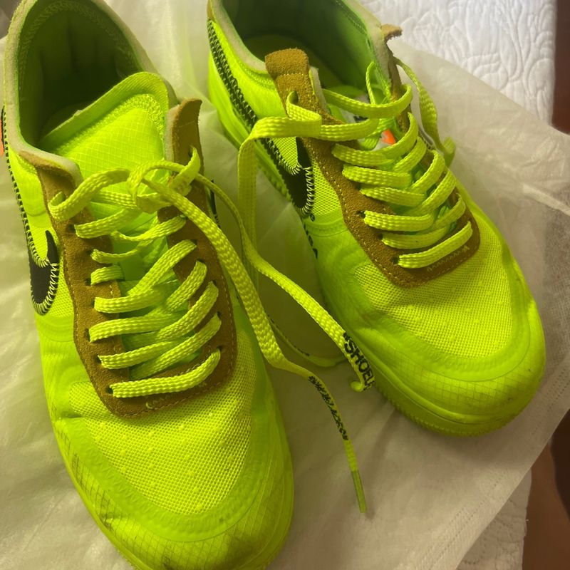 Tenis verde hot sale neon feminino