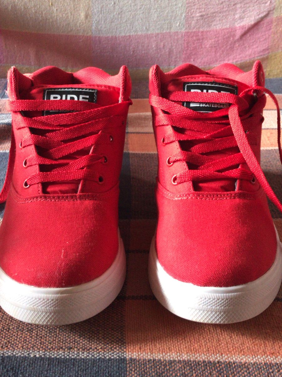 tenis ride vermelho