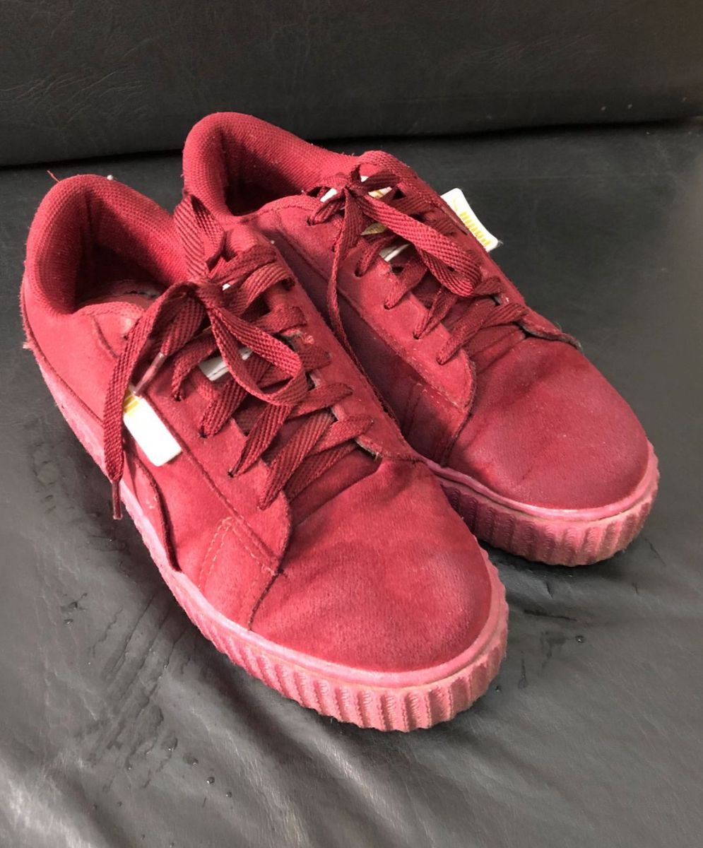 puma fenty vermelho