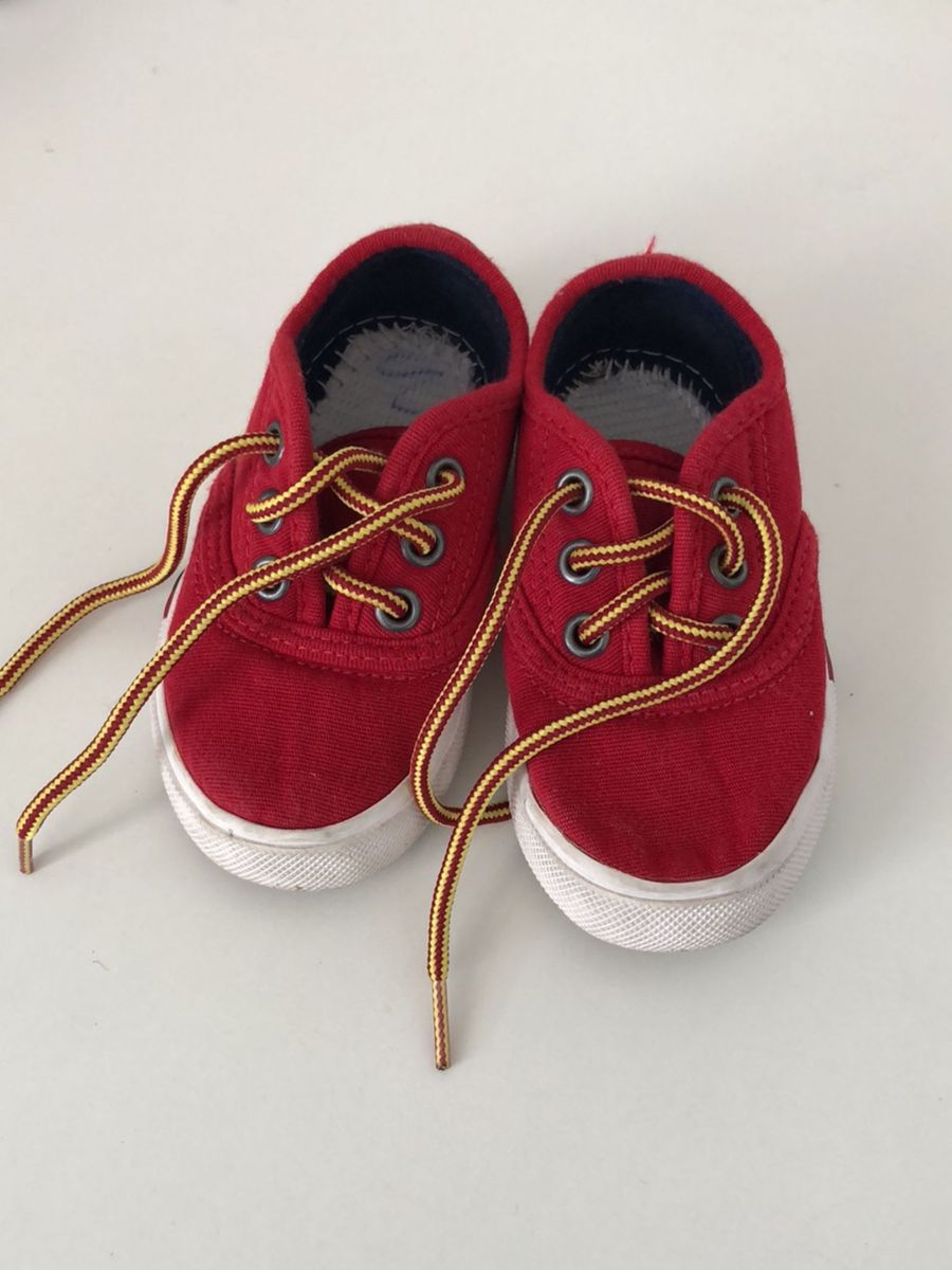 tenis reserva mini vermelho