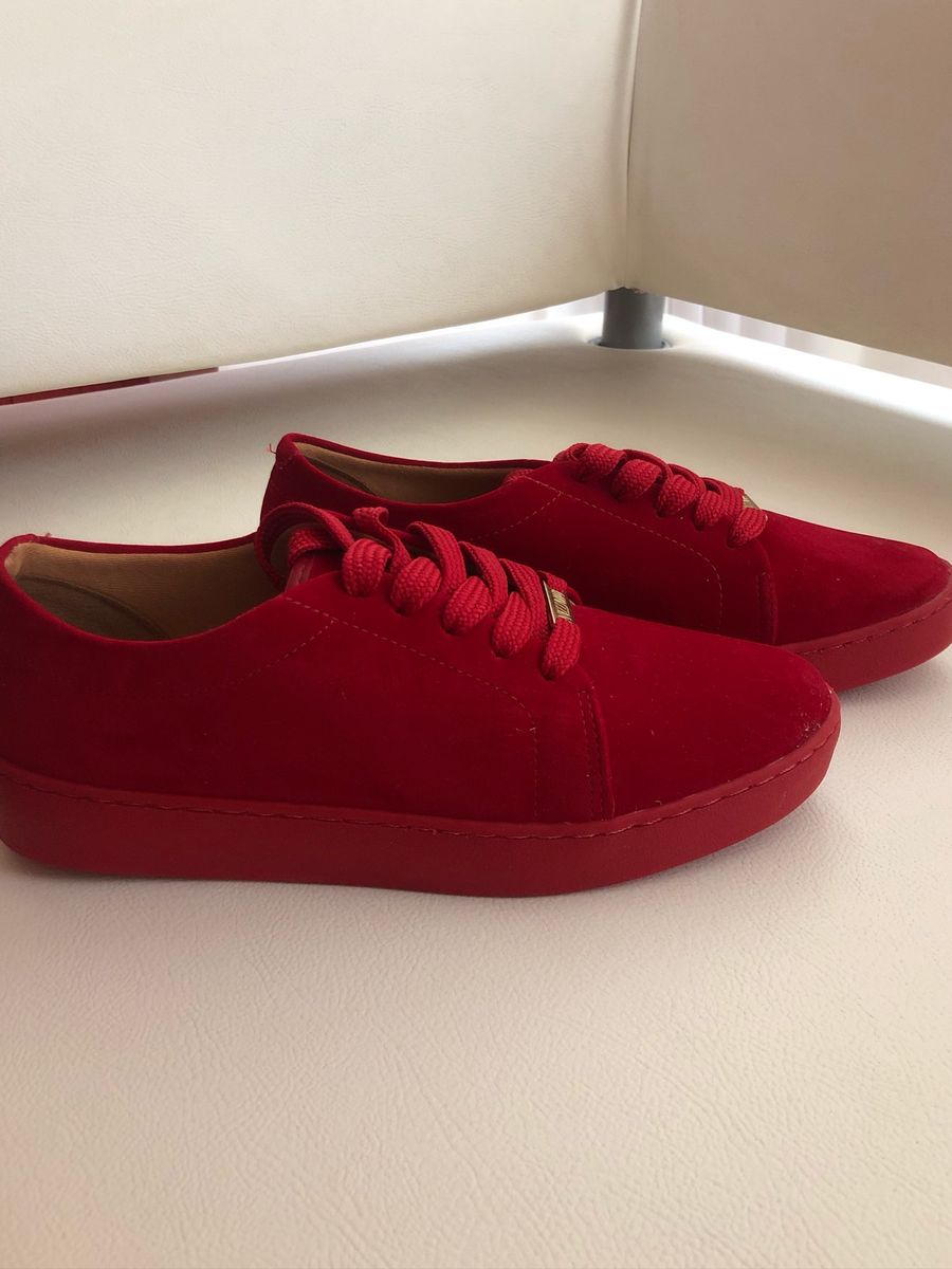 tenis vizzano vermelho feminino