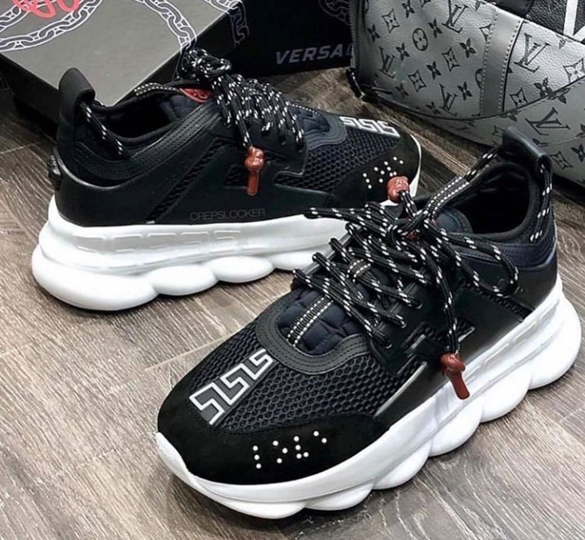 tenis da versace