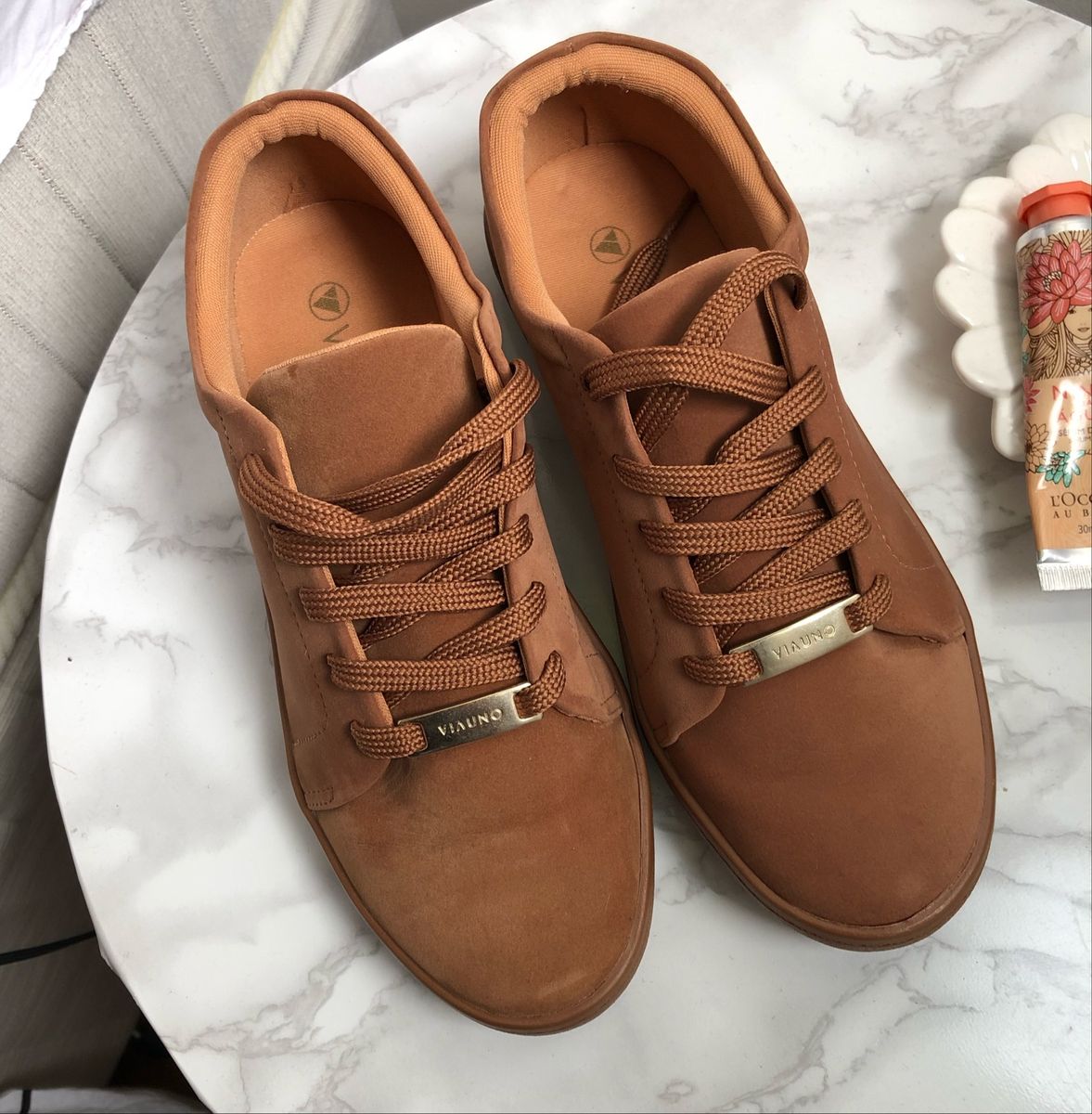 tenis via uno camurça