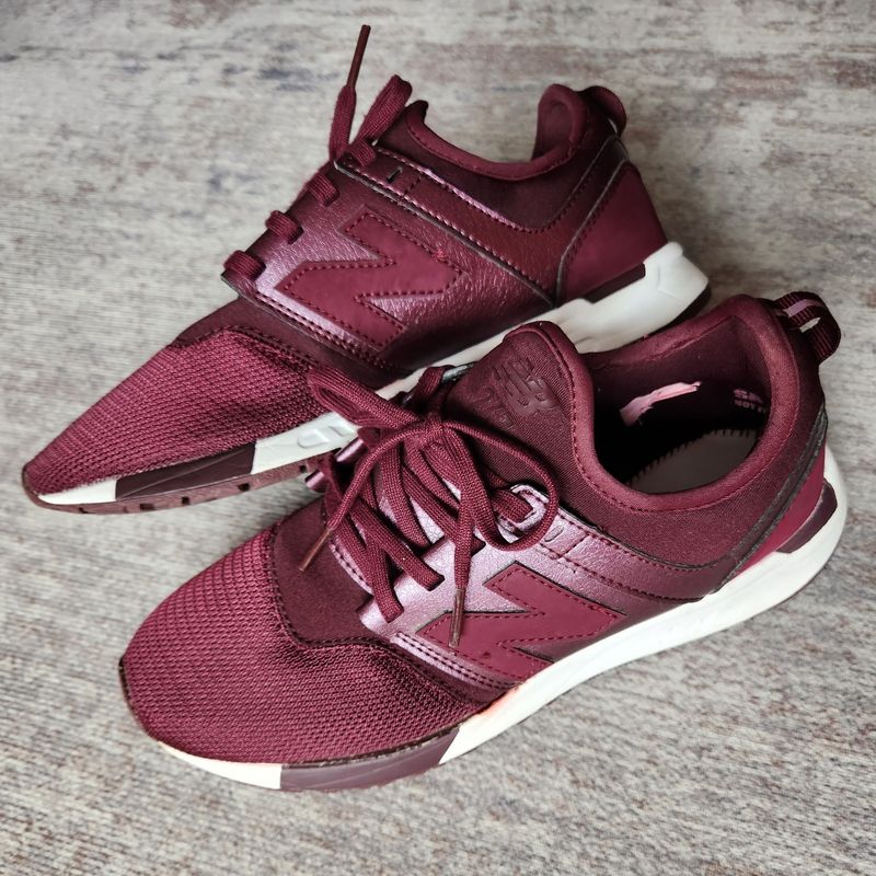 Tênis new balance 247 2024 vinho