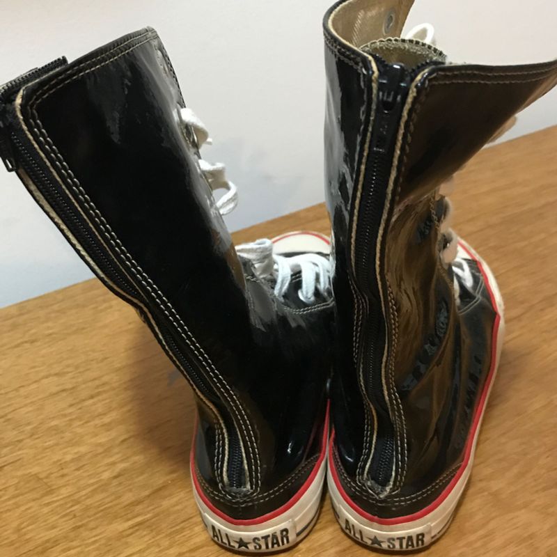 Tênis Vinil Cano Alto All Star Tênis Feminino All Stat Usado 23894923  enjoei