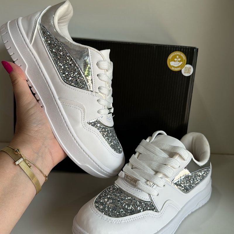 Top tenis vizzano brilho Outlet Black Friday