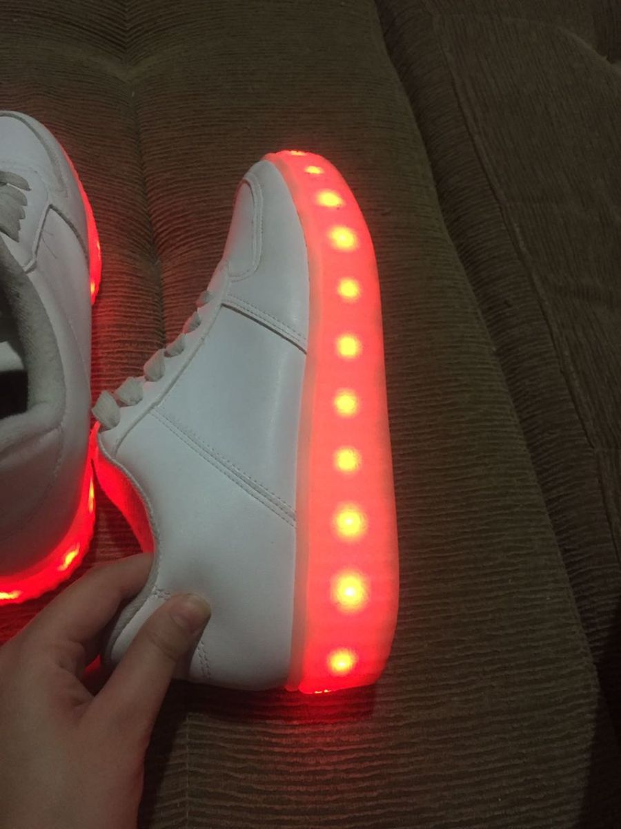 tenis de led tamanho 37 feminino