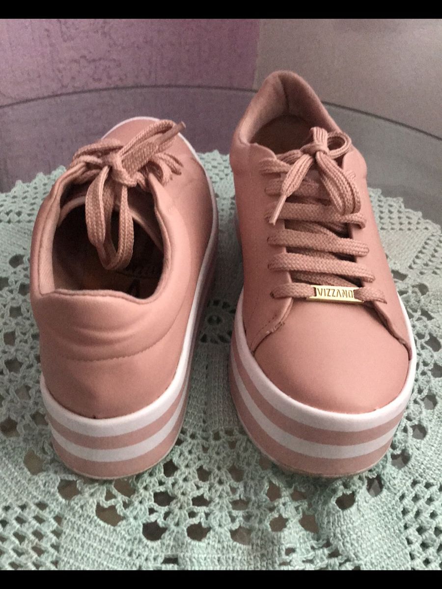 tenis plataforma vizzano rose