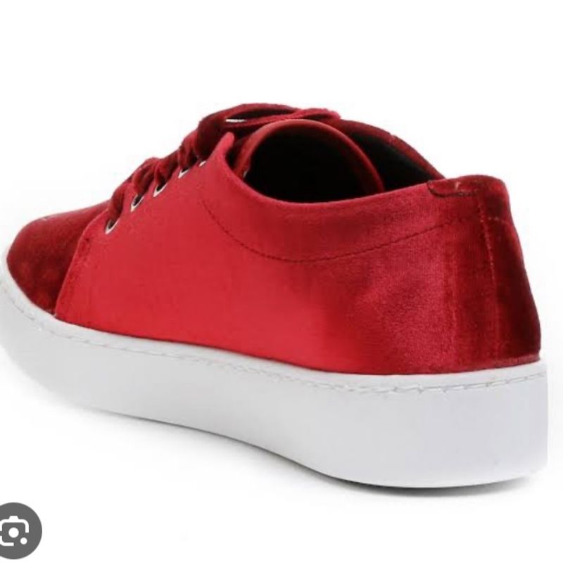 Tenis vizzano 2024 veludo vermelho