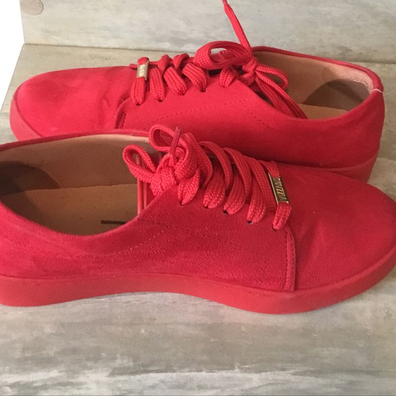 Tenis vizzano sale vermelho feminino