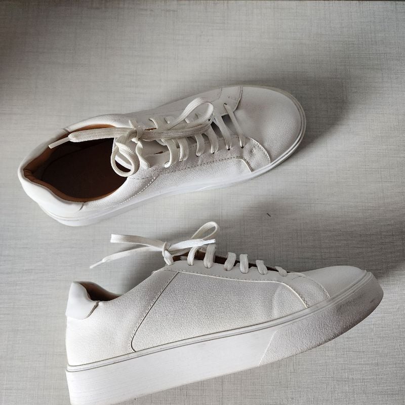 Tenis zara hot sale branco masculino