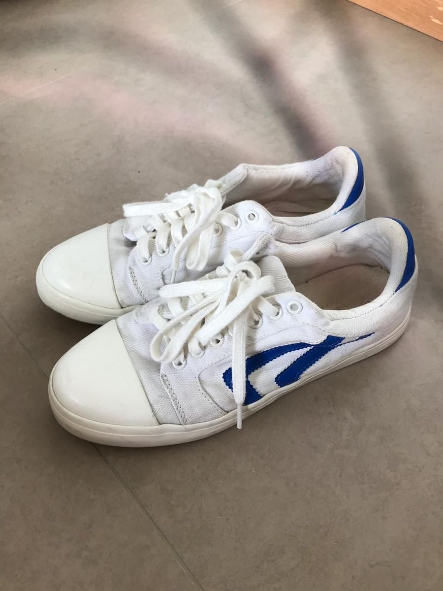 tenis zara branco feminino