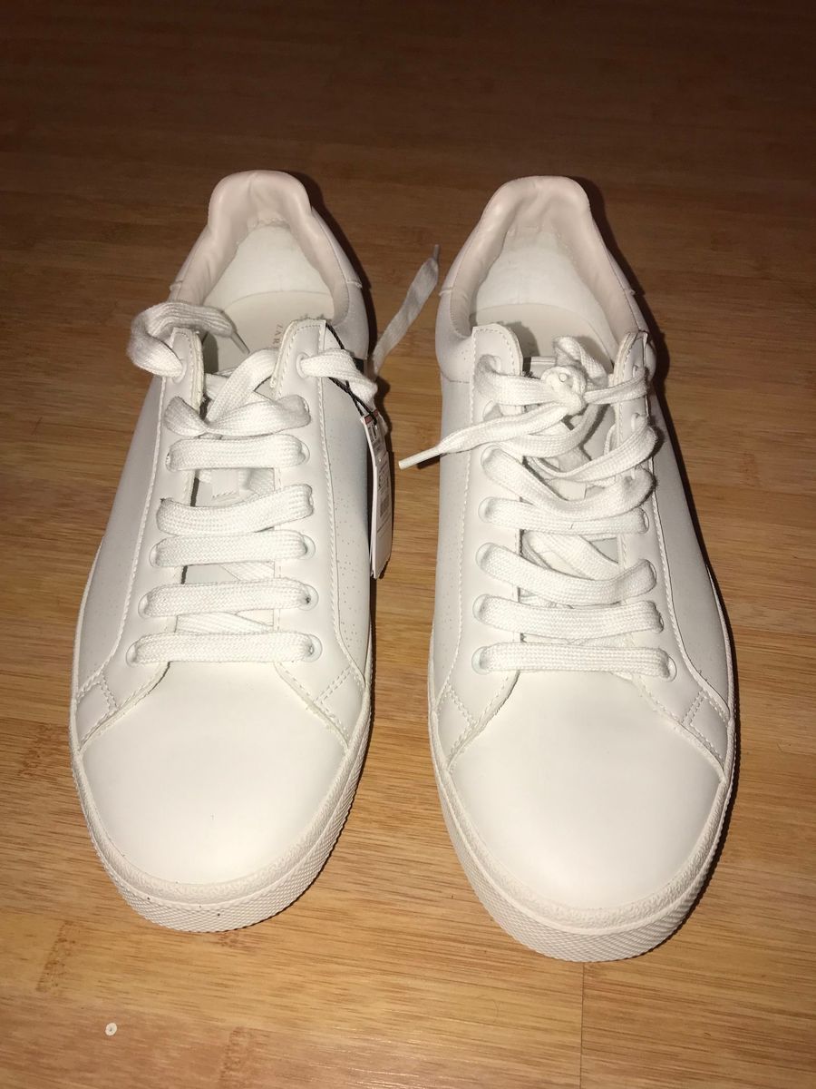 tenis zara branco masculino