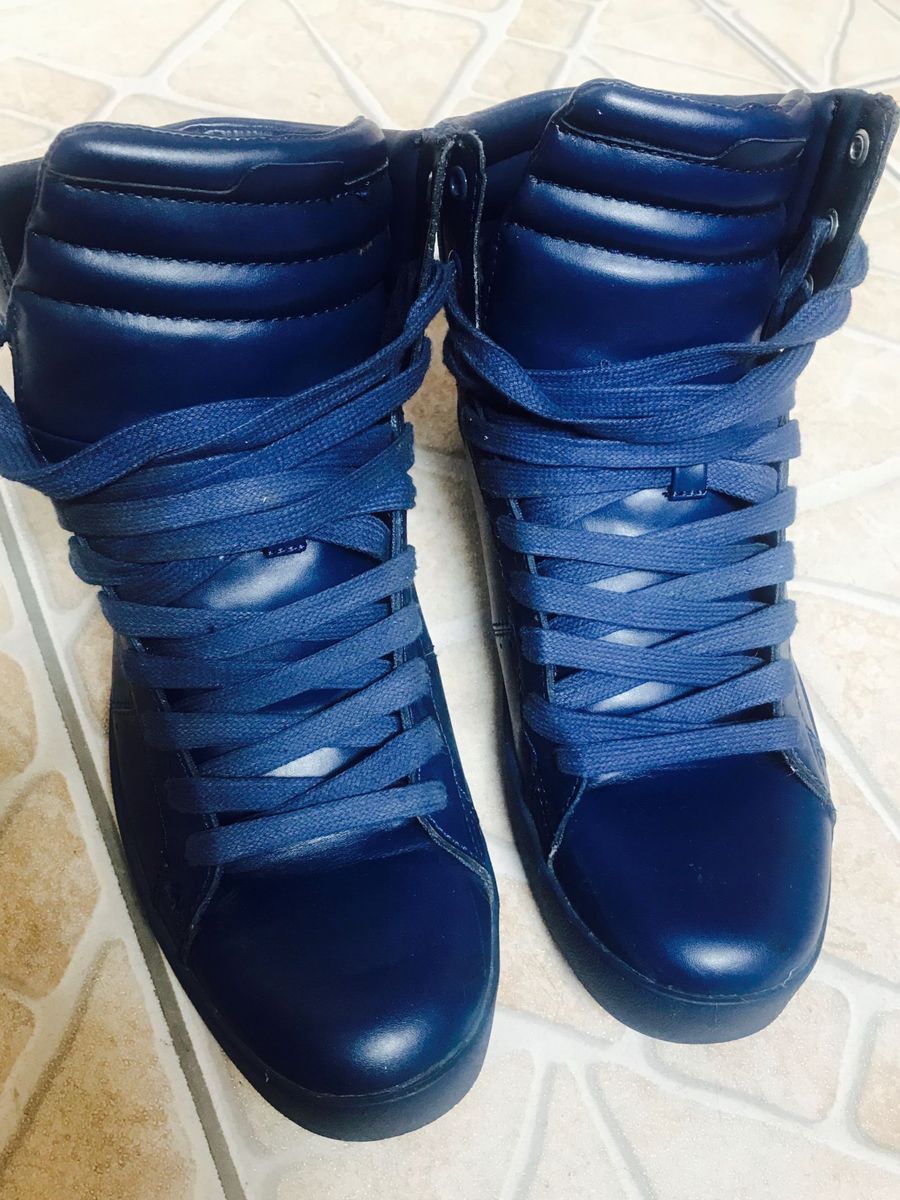 tenis zara masculino cano alto