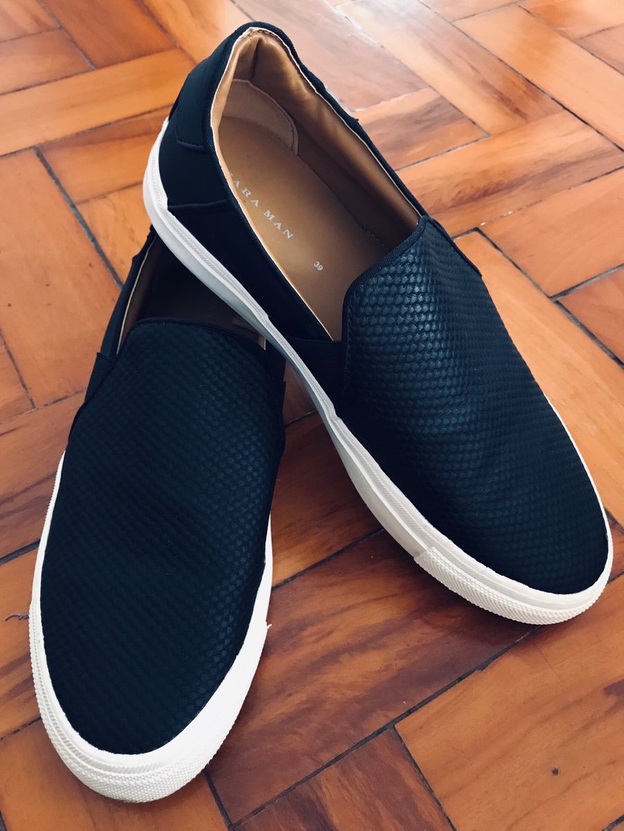 slip on zara masculino