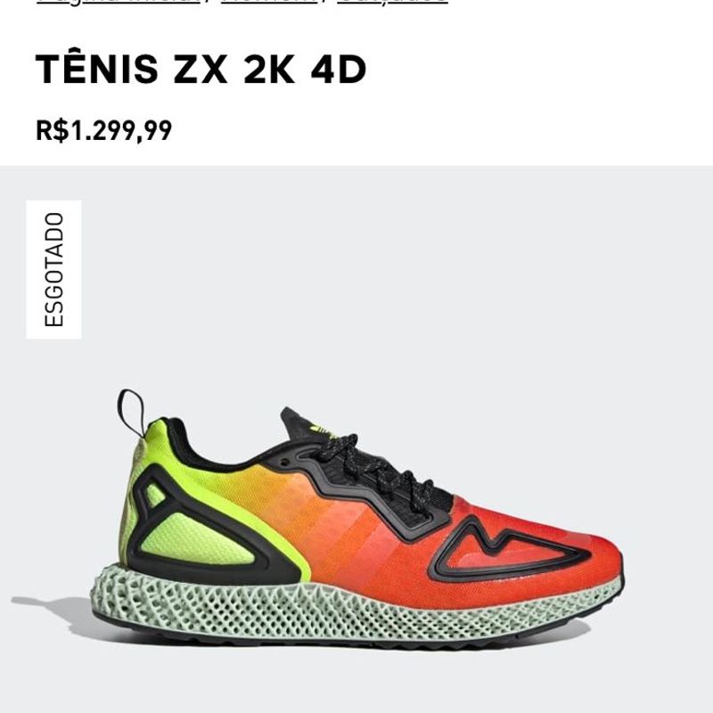 Tênis Zx 2k 4d | Tênis Masculino Adidas Usado 97174155 | enjoei