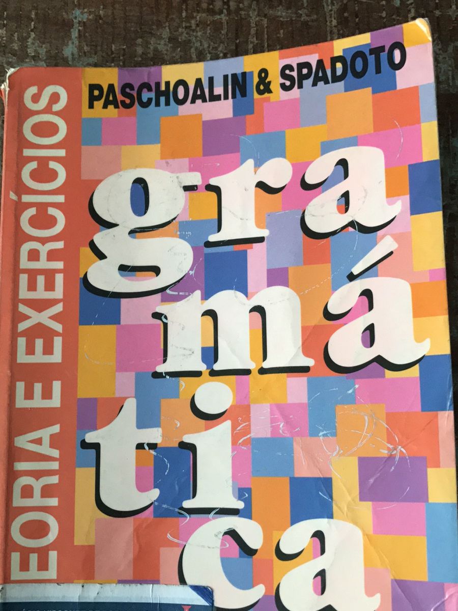 Paschoalin E Spadoto Gramatica Teoria E Exercicios