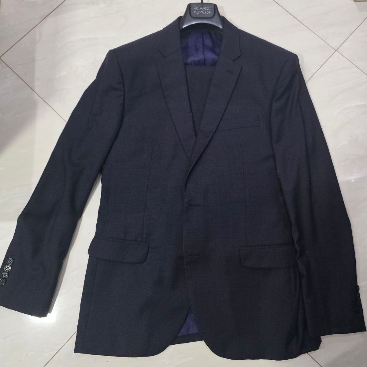 Terno Ricardo Almeida 52m | Blazer Masculino Ricardo Almeida Usado ...