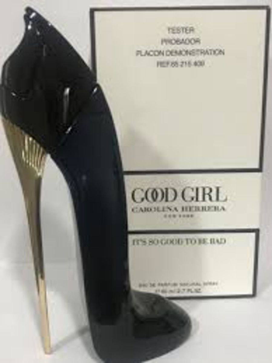 Tester Perfume Good Girl Perfume Feminino Carolina Herrera Nunca