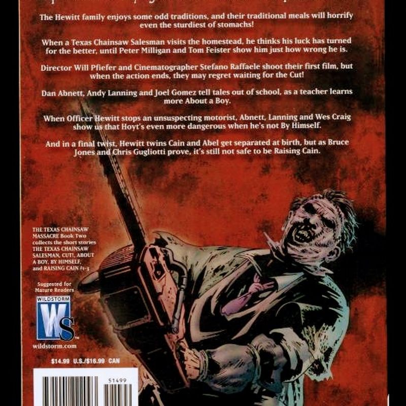 Texas Chainsaw Massacre (Wildstorm) ' O Massacre da Serra Elétrica ' -  Zerado , sem Manuseio ! | Wildstorm Comics Nunca Usado 69416266 | enjoei, image size:800x800