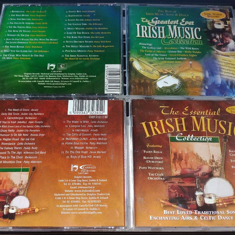 The Complete Irish Music Collection Box Cd Duplo Musica