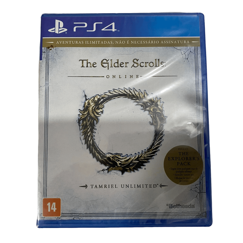 Jogo The Elder Scrolls Online Tamriel Unlimited - Ps4 - Jogos - Ps4 - #