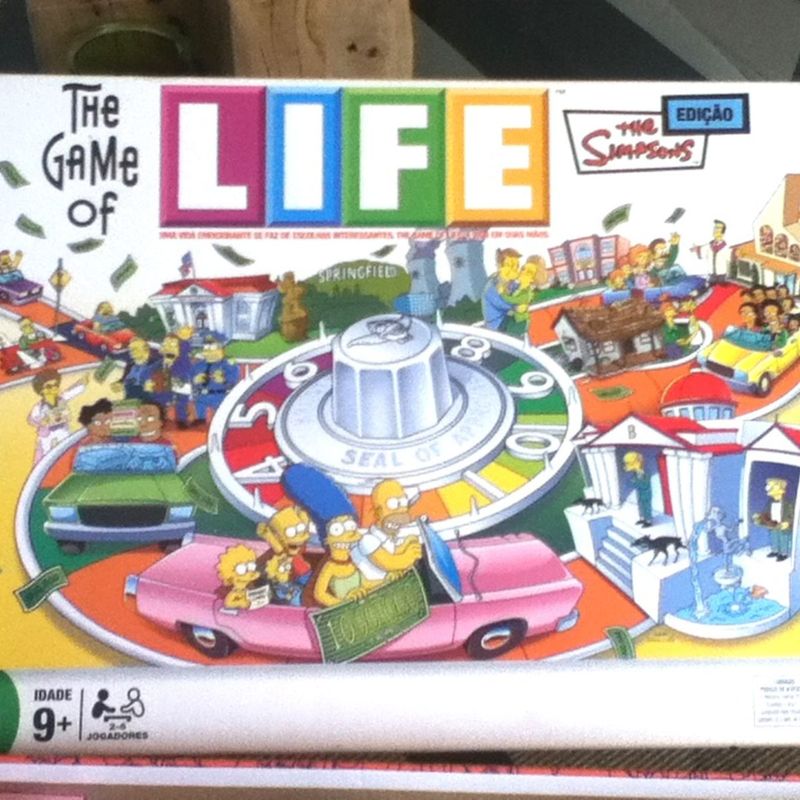 The Game Of Life - Simpsons Edition, Jogo de Tabuleiro Hasbro Usado  1404588