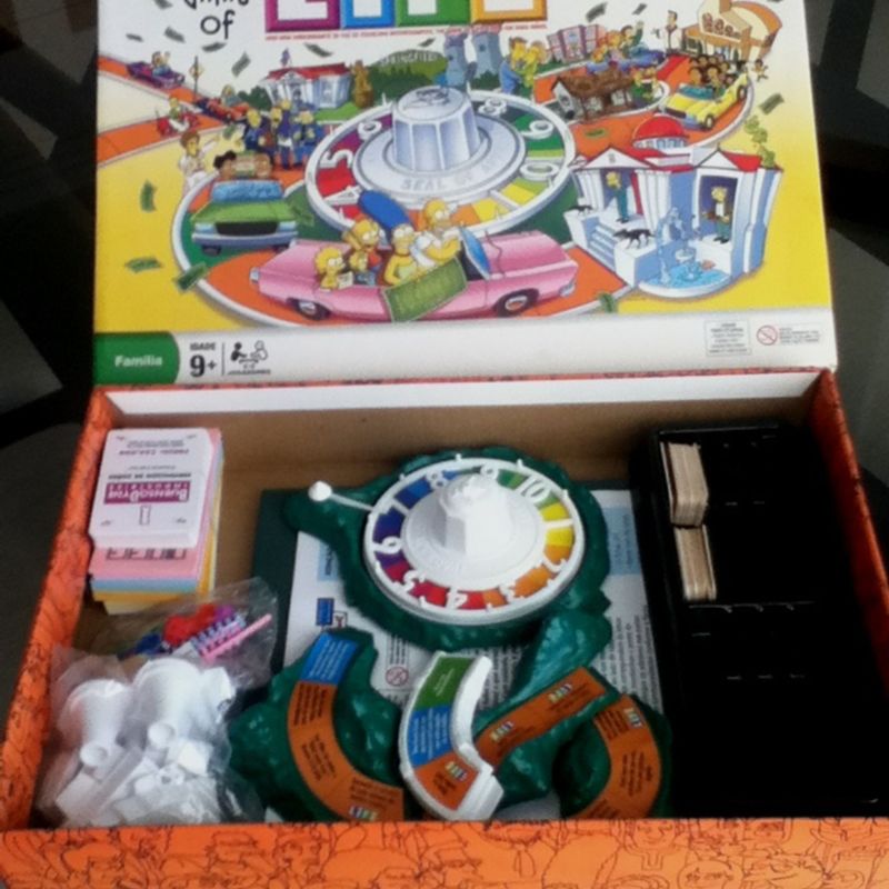 The Game Of Life - Simpsons Edition | Jogo de Tabuleiro Hasbro