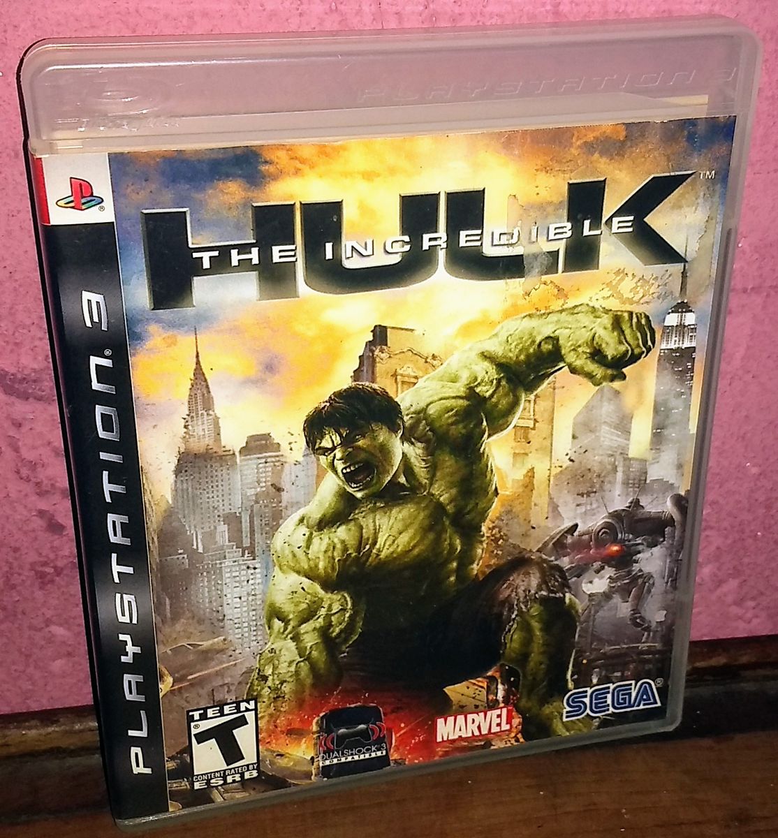 The Incredible Hulk Ps3 Mídia Física Original Play 3 Playstation 3