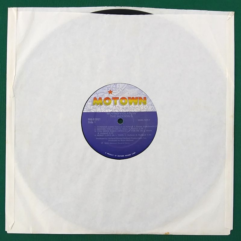 The Jackson 5 Moving Violation (1975) Lp Vinil Importado Usa M6
